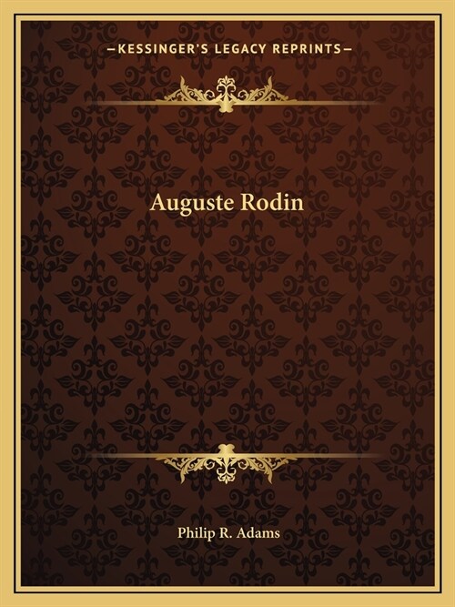 Auguste Rodin (Paperback)