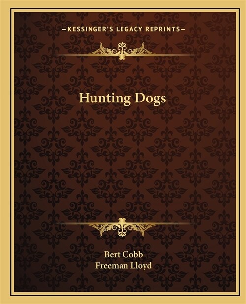 Hunting Dogs (Paperback)