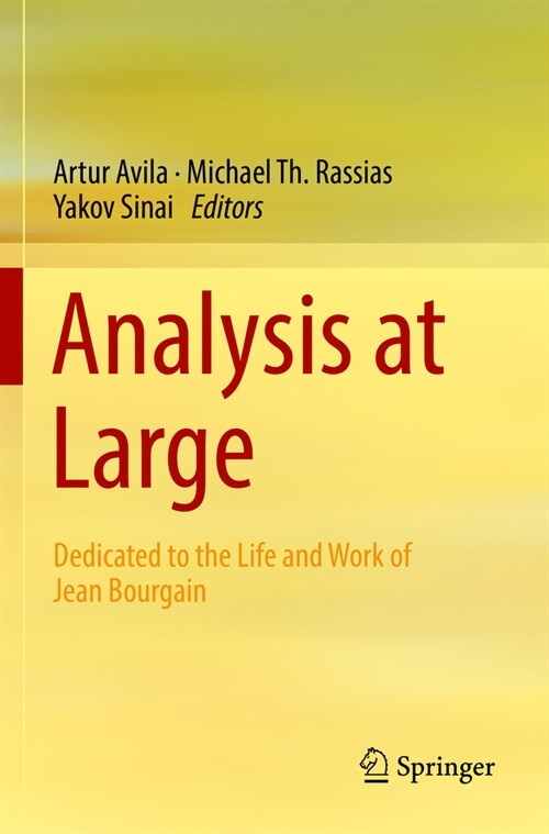 Analysis at Large: Dedicated to the Life and Work of Jean Bourgain (Paperback, 2022)