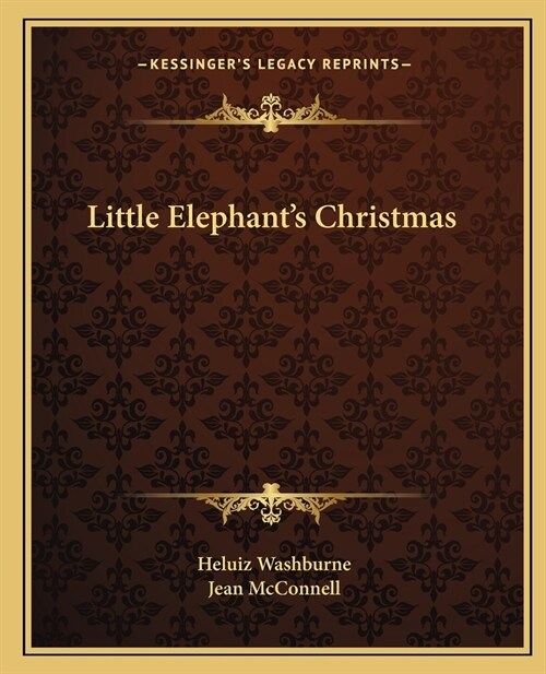 Little Elephants Christmas (Paperback)