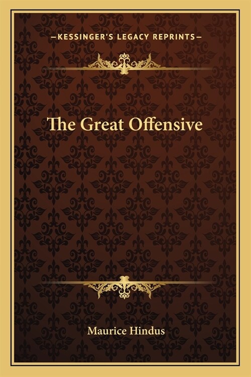 The Great Offensive (Paperback)