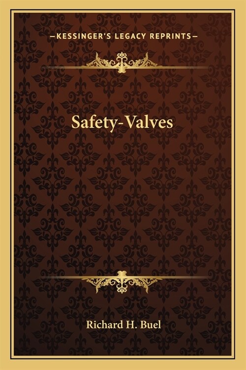 Safety-Valves (Paperback)