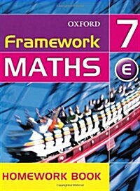 Framework Maths: Year 7: Framework Maths Yr 7 Extension Homework Book (Paperback)