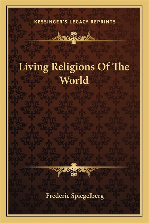 Living Religions Of The World (Paperback)