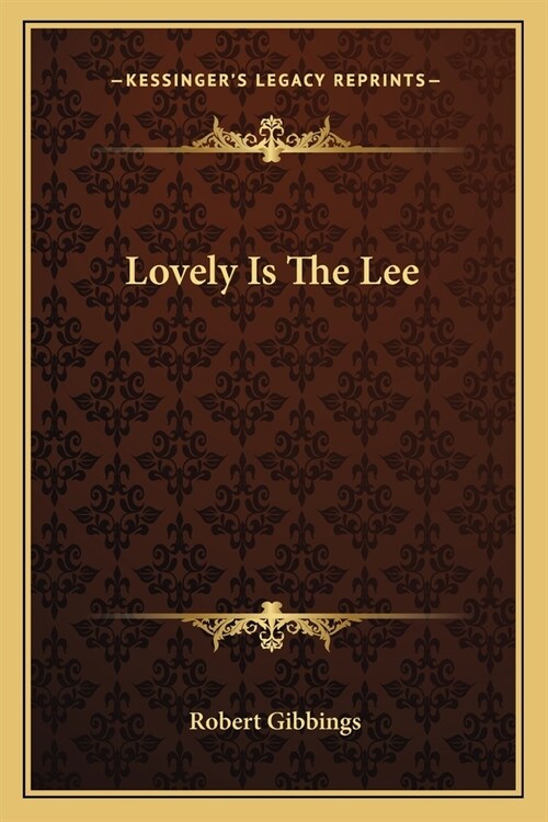 Lovely Is The Lee (Paperback)