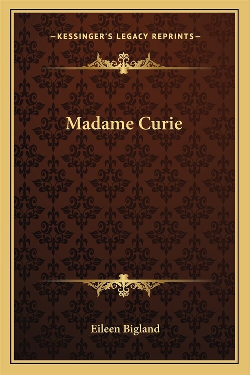 Madame Curie (Paperback)