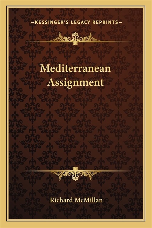 Mediterranean Assignment (Paperback)