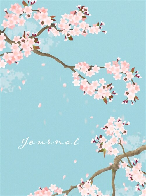 Spring Cherry Blossoms Journal (Paperback)