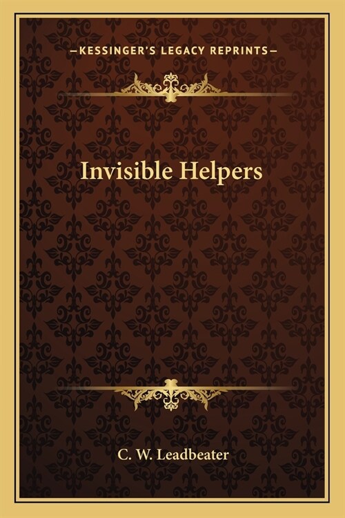 Invisible Helpers (Paperback)