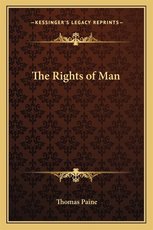 The Rights of Man (Paperback)