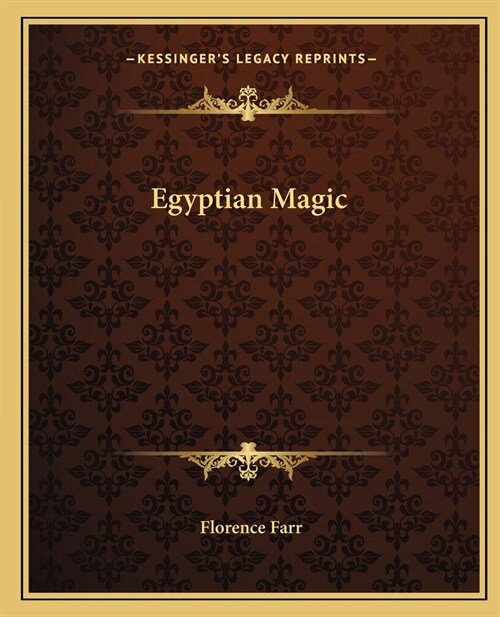 Egyptian Magic (Paperback)