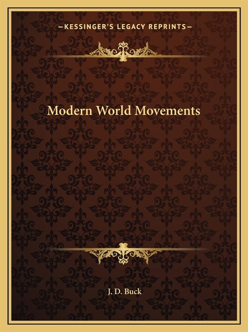 Modern World Movements (Paperback)