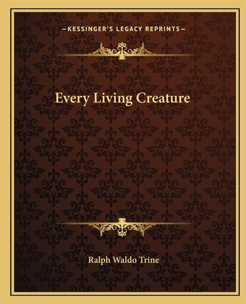 Every Living Creature (Paperback)