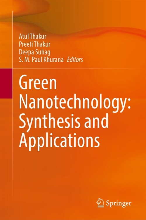 Green Nanotechnology: Synthesis and Applications (Hardcover, 2024)