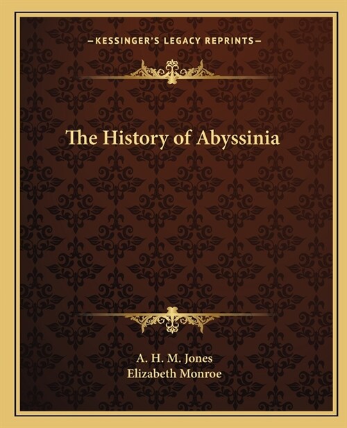 The History of Abyssinia (Paperback)