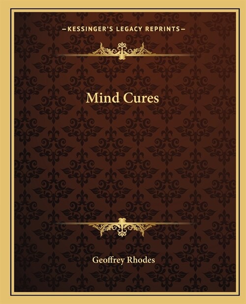 Mind Cures (Paperback)