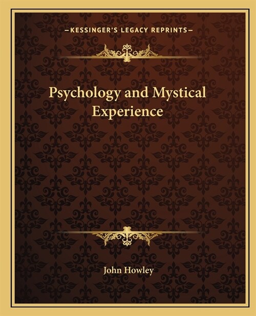 Psychology and Mystical Experience (Paperback)