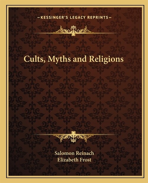 Cults, Myths and Religions (Paperback)