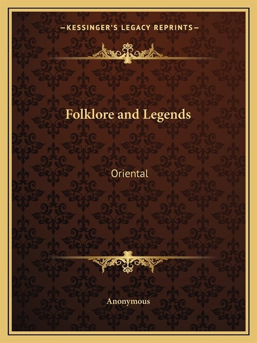 Folklore and Legends: Oriental (Paperback)