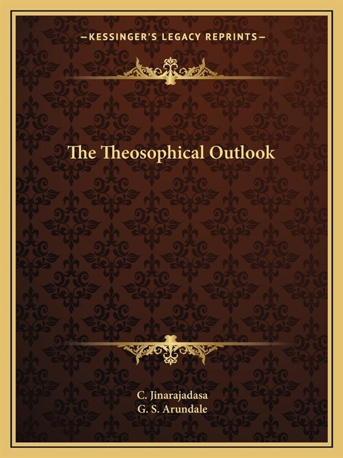 The Theosophical Outlook (Paperback)