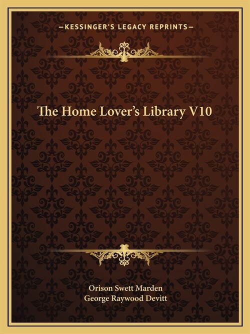 The Home Lovers Library V10 (Paperback)