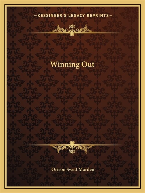 Winning Out (Paperback)