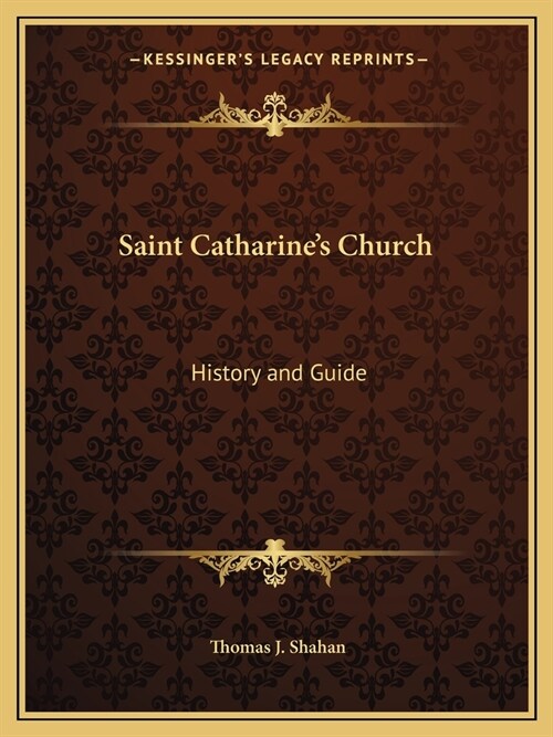 Saint Catharines Church: History and Guide (Paperback)