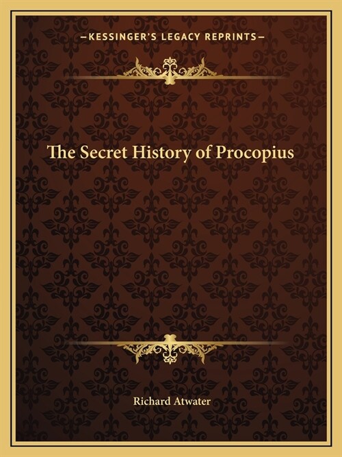 The Secret History of Procopius (Paperback)
