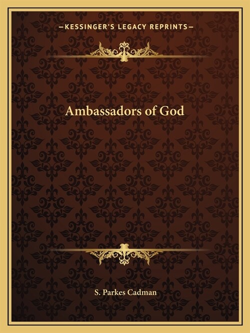 Ambassadors of God (Paperback)