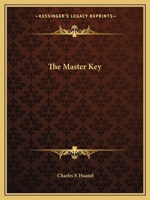 The Master Key (Paperback)