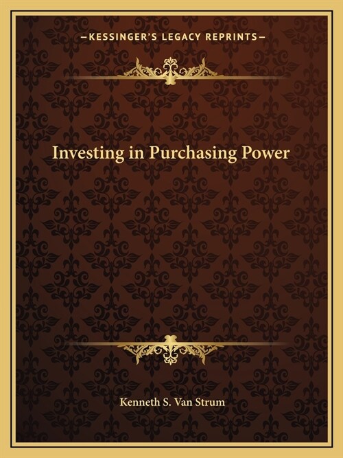Investing in Purchasing Power (Paperback)