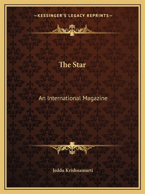 The Star: An International Magazine (Paperback)