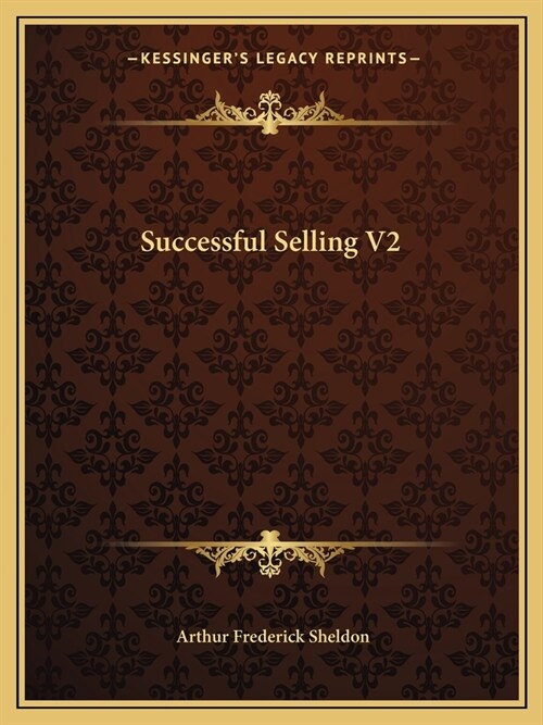 Successful Selling V2 (Paperback)