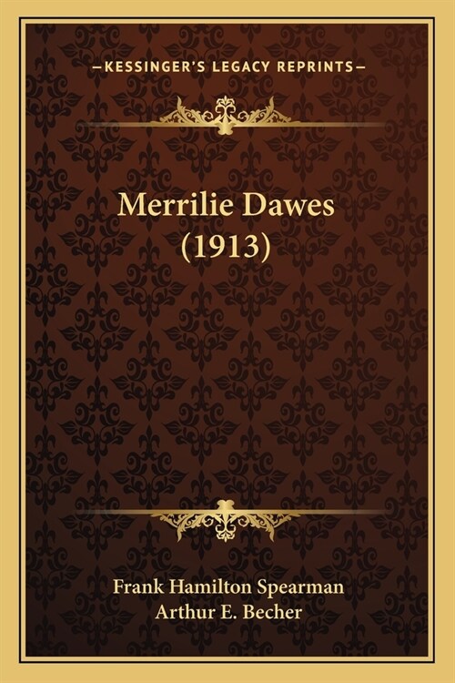 Merrilie Dawes (1913) (Paperback)