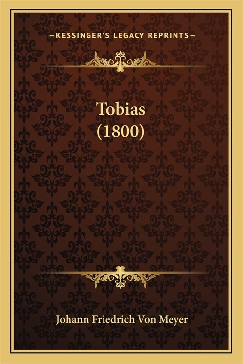 Tobias (1800) (Paperback)