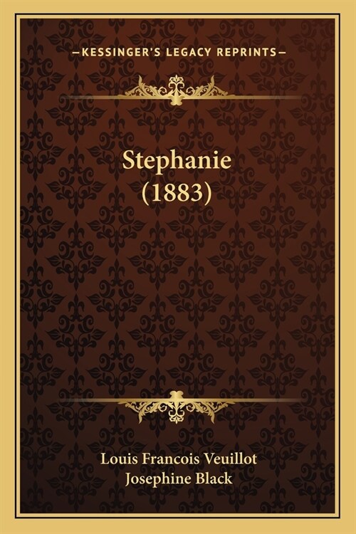 Stephanie (1883) (Paperback)