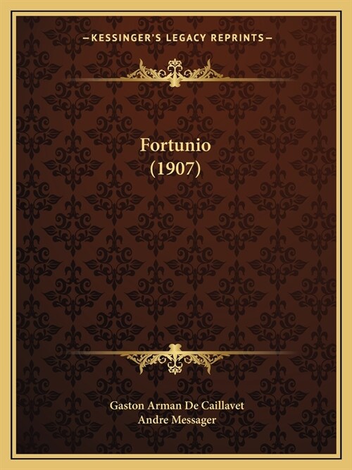Fortunio (1907) (Paperback)