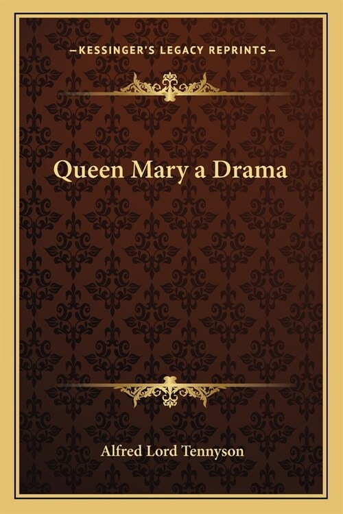 Queen Mary a Drama (Paperback)