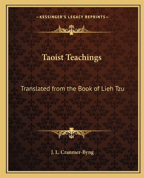 Taoist Teachings: Translated from the Book of Lieh Tzu (Paperback)
