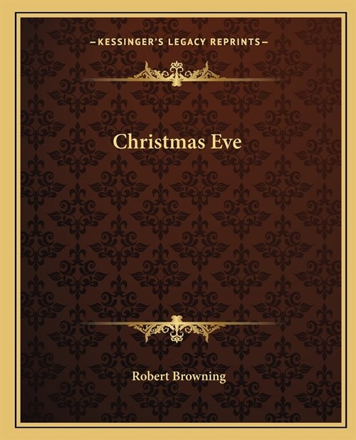 Christmas Eve (Paperback)