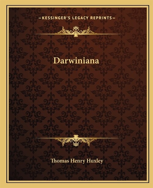 Darwiniana (Paperback)