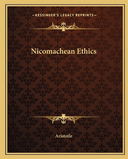 Nicomachean Ethics (Paperback)