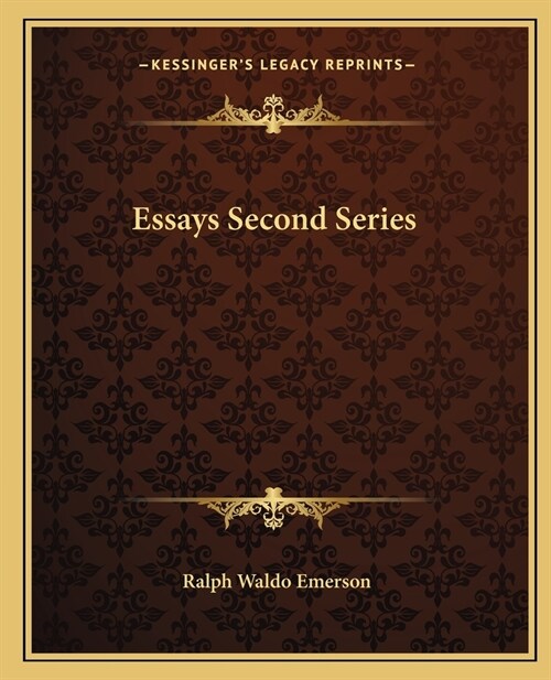 Essays Second Series (Paperback)