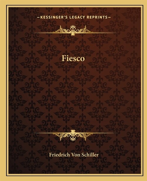 Fiesco (Paperback)