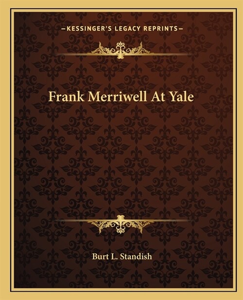 Frank Merriwell At Yale (Paperback)