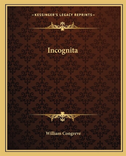 Incognita (Paperback)