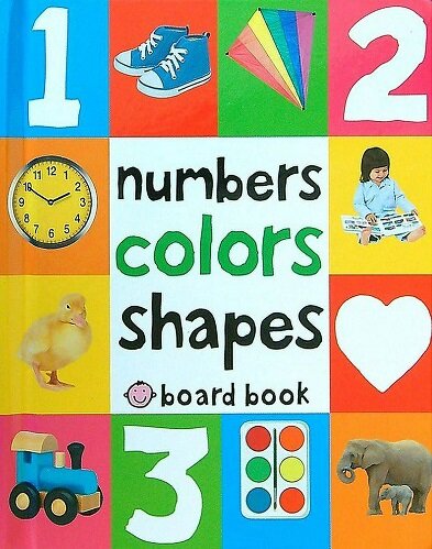 Numbers Colors Shapes (Board Book)