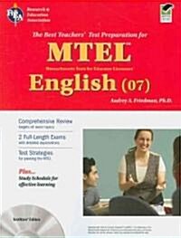 MTEL English (07): TestWare Edition [With CDROM] (Paperback, Green)