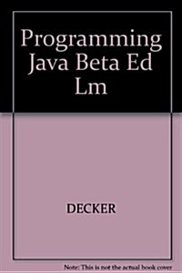 LM-Programming.Java: Beta Edition (Paperback, 11)