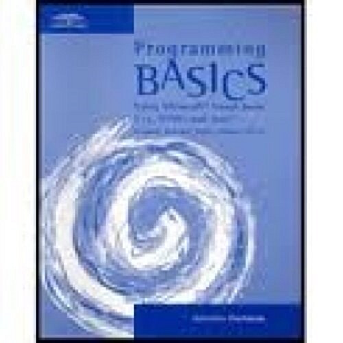 Activities Workbook for Knowlton/Barksdale/turner/collings/cep Inc.s Programming Basics (Paperback, 1st)